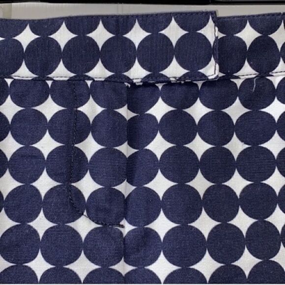 Jcrew Polka Dot Blue and White Cotton Mini
Skirt(Size 4) - Picture 4 of 5